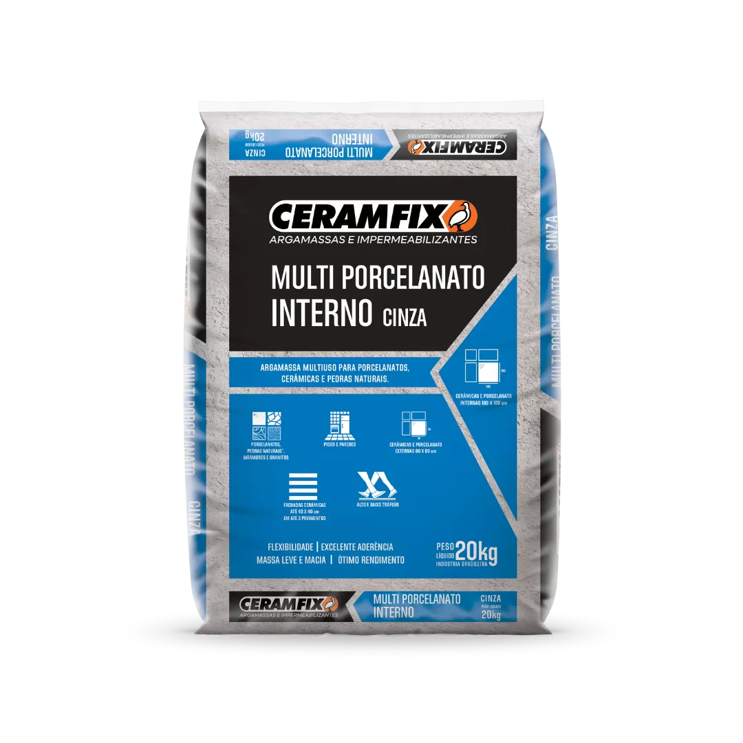 Argamassa Porcelanato Interno