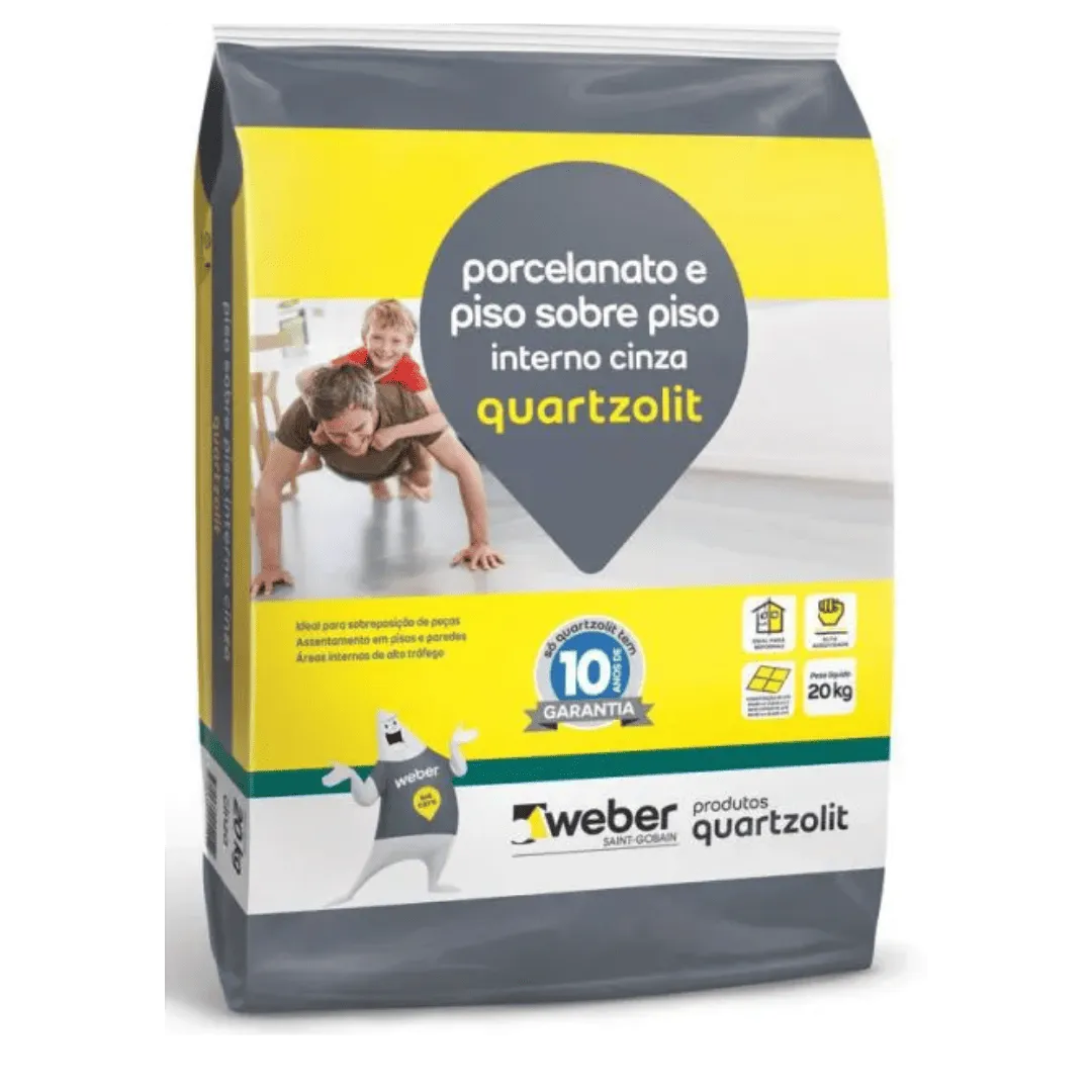 Argamassa Porcelanato e Piso Sobre Piso Interno