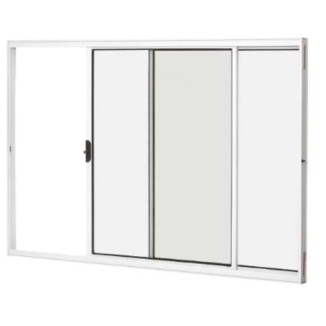 Janela de Correr Branca Sem Grade 120X100 Alumínio